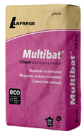 SAC DE CIMENT MULTIBAT 35kg MC12.5 CE NF-LAFARGE SAC DE CIMENT MULTIBAT 35kg MC12.5 CE NF-LAFARGE